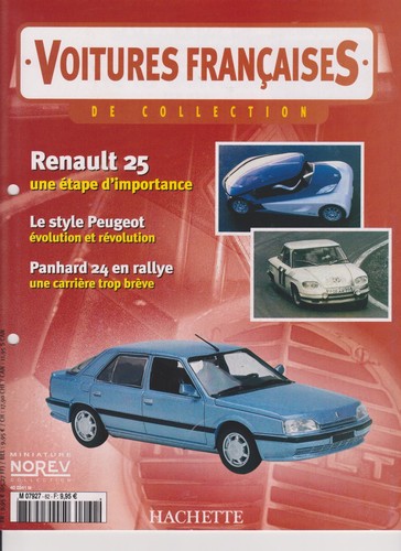 Fascicule voitures francaises - fascicule,