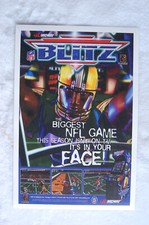 Blitz Video Game advertisement promotional poster