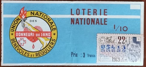 Billet loterie nationale - billet,