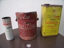 anciens broc et bidon