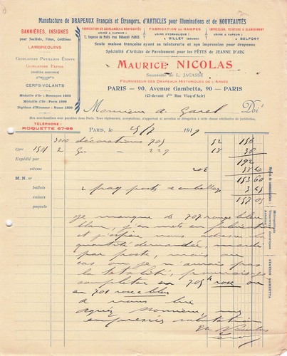 Paris drapier nicolas 1919 - paris,