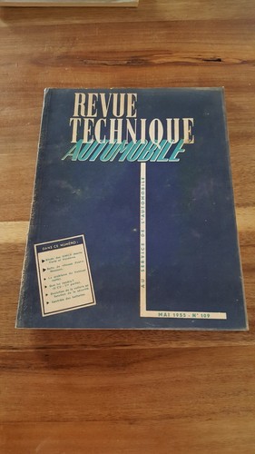 Revue technique automobile mai - technique,