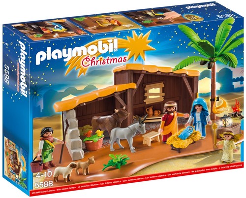 Playmobil 5588 set - playmobil, crèche