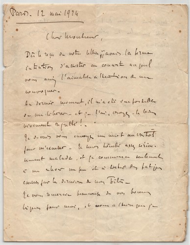 Albert doyen lettre - doyen,