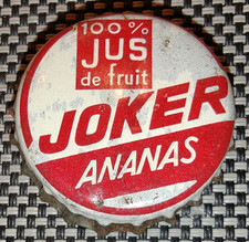 Antique PINEAPPLE House JOKER-MALVOISIN Fruit Juice Capsule 