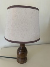 Ancienne Lampe De Chevet Bois