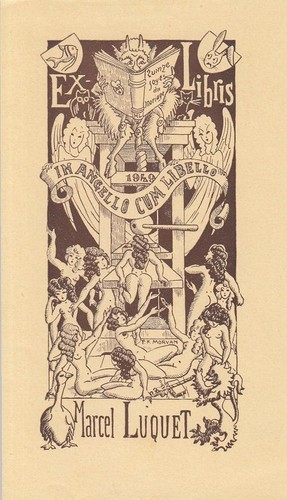 Exlibris livre art - exlibris, d'art