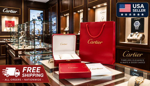 Authentic cartier watch box - cartier,