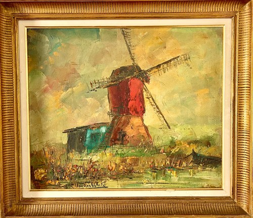 Roger vandenbulcke huile toile - vandenbulcke,
