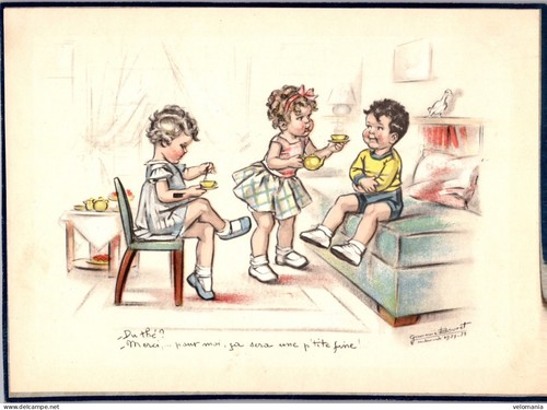 S25052 gravure sur carton - sur,