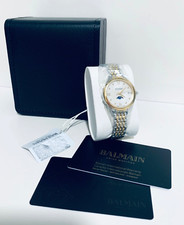 BALMAIN DE BALMAIN B49123985U MOONPHASE DIAMOND PVD GOLD WOMEN'S WATCH 31 MM NEW