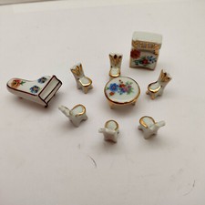 Miniature en porcelaine de