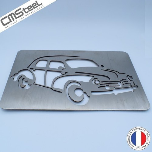 Dessous plat 4cv inox - dessous,