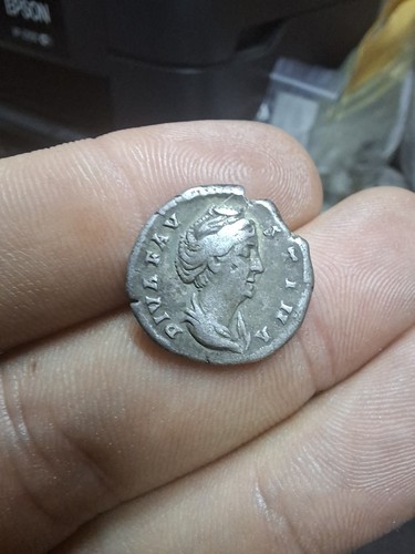 Denier faustine augusta - de,