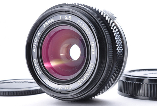 Objectif grand angle olympus - objectif,