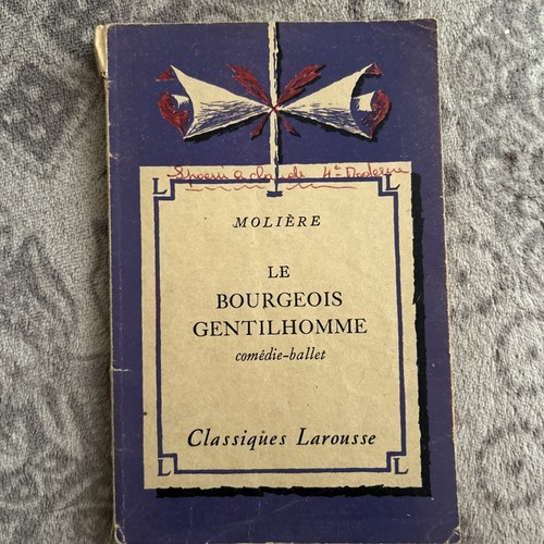 Bourgeois gentilhomme - le,