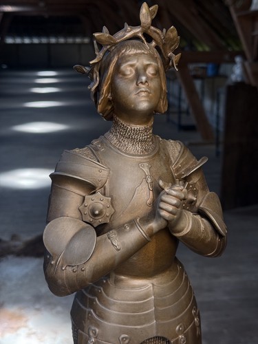 Grande sculpture jeanne - sculpture,