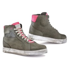 Bottes Moto Femme Street Ace Air TCX Gris/Rose Taille 37