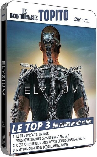 Elysium combo blu ray - elysium, [combo