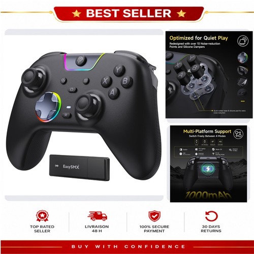 Easysmx x05pro manette - manette, sans