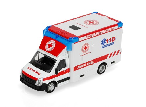 Ambulance avec brancard