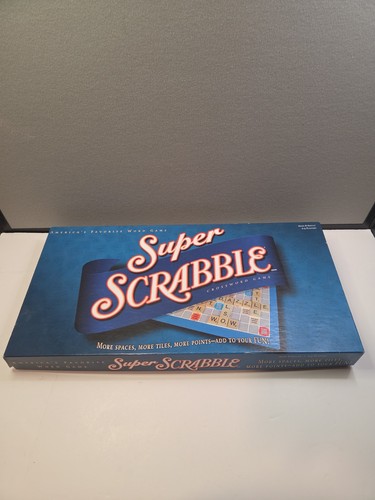 Super scrabble deluxe - scrabble, board