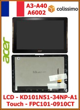 Acer Iconia ONE 10 A3-A40 Écran LCD 6M.LCANB.001 Noir Digitizer Assembly