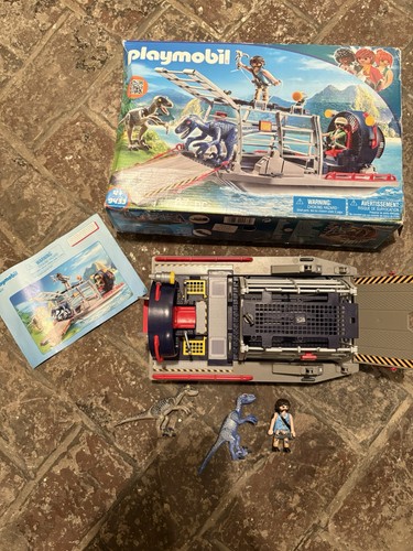 Playmobil bateau avec - avec, cage