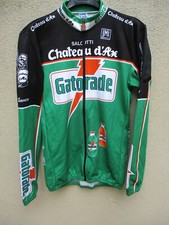 Veste cycliste GATORADE CHATEAU D'AX jacket jacke giacca FIGNON BUGNO 1992 XXL