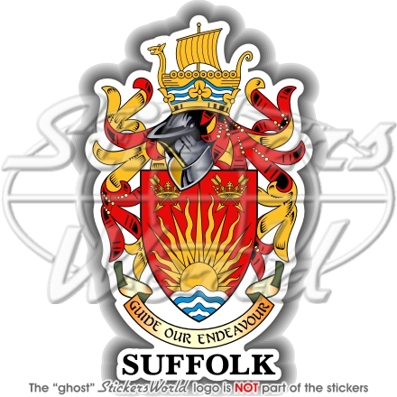 Suffolk anglais armoiries - suffolk,
