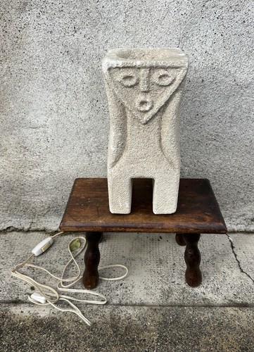 Lampe table anthropomorphe - lampe,