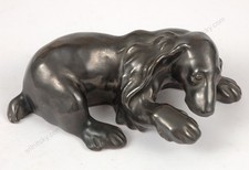 Viennese manufactory "Wienerberger", "Dog figure" ceramic, ca.1930