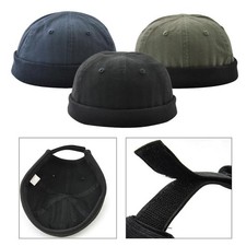 Casquette homme Skullcap Docker chapeau bonnet marin rétro propriétaire