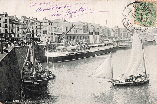 Dieppe gare maritime - gare,