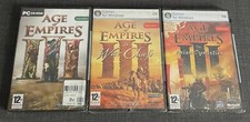 3 Jeux PC Age of Empire III +