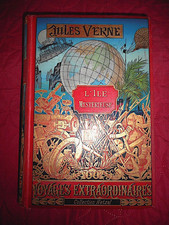 Jules VERNE Cartonnage Dos à