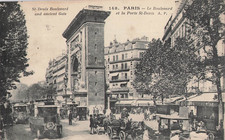 LOT 5 CARTES POSTALES PARIS -