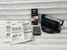 JVC GR-DVL505U Mini DV Digital DualCam Video Camcorder TESTED