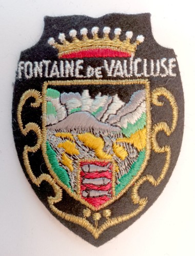 écusson fontaine vaucluse - Écusson, de