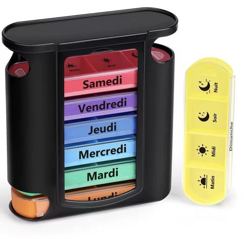 Pilulier semainier jours - semainier,