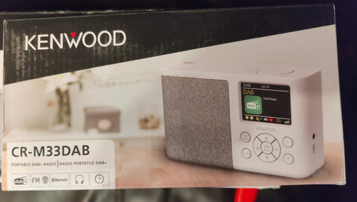 Kenwood m33dab blanc - cr-m33dab-w,
