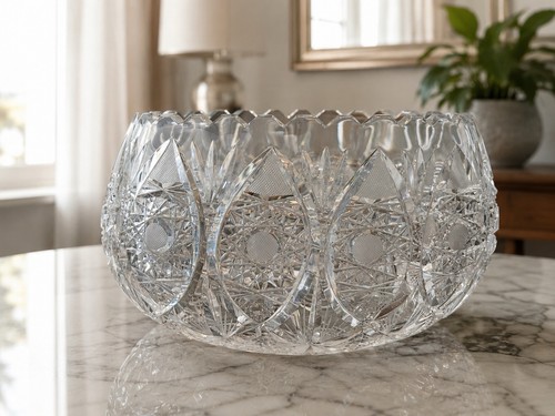 Coupe cristal taillé style - cristal,