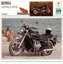 Fiche Moto : HONDA GL 1000