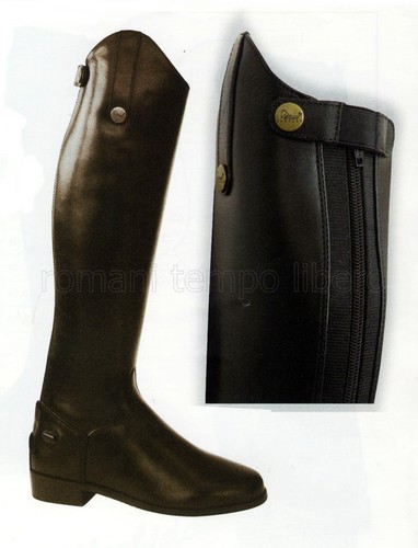 Bottes équitation cuir - bottes,