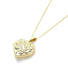 Pendentif Médaillon Cœur en