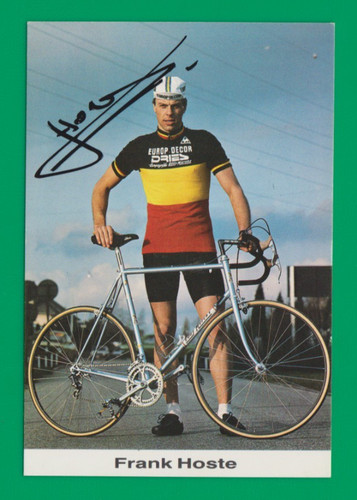 Cyclisme carte cycliste frank - cyclisme,