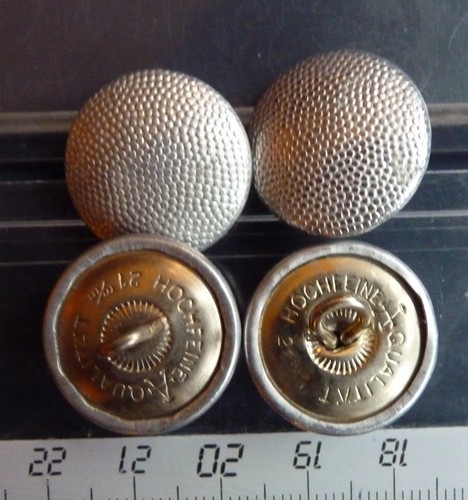 Lot boutons aluminium - 4,