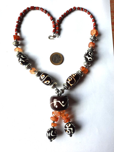 Collier ethnique africain - collier,