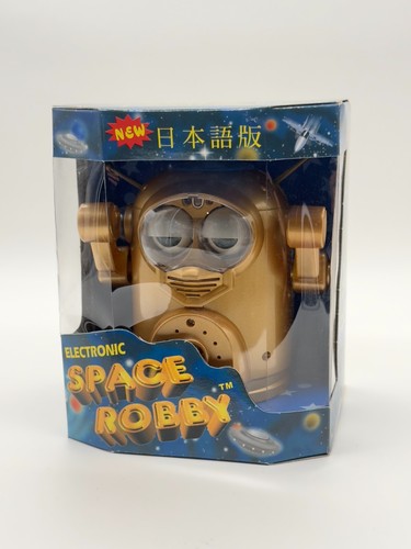 Space robby gold doré - robby, furby