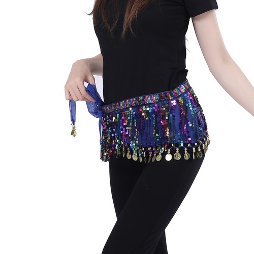 écharpe hanche sequins - de,